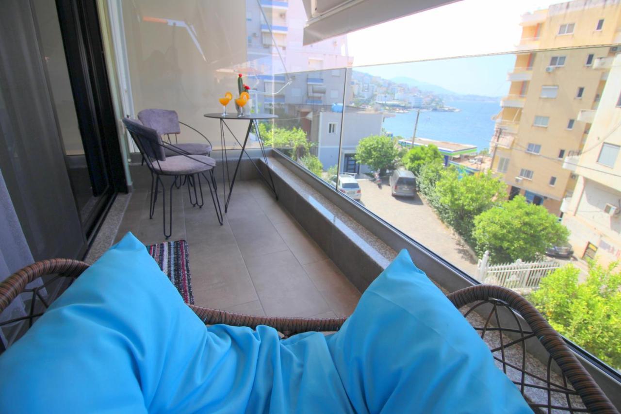 Ngjela Apartments Sarande Bagian luar foto